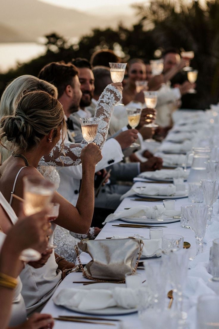 Dinner party in Paros