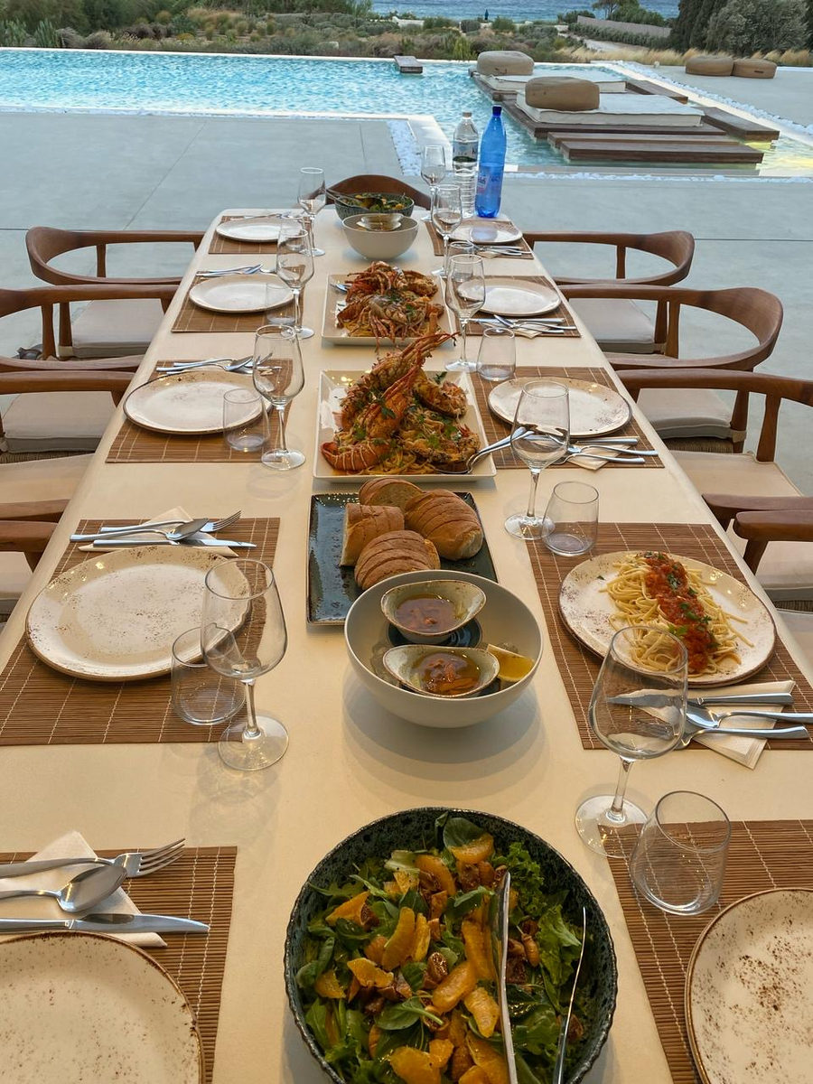 Dish by Private Chef Paros
